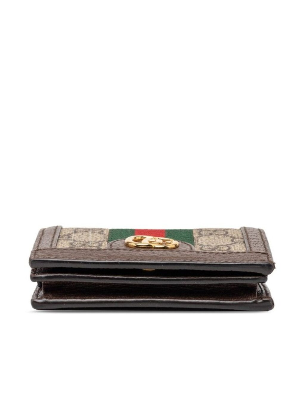 Gucci Ophidia GG Supreme Bifold Wallet Compact Beige Multicolor Leather - Picture 3 of 9